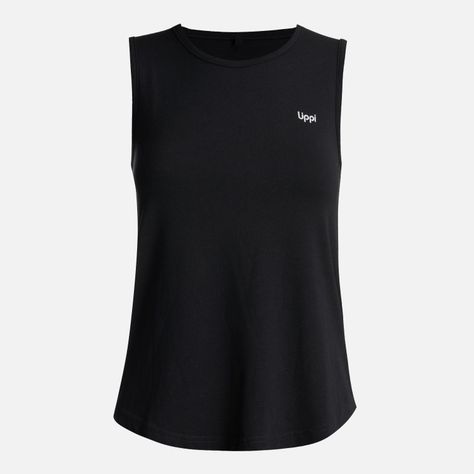 Polera Teen Girl Summit Tank Negro Lippi V24-0