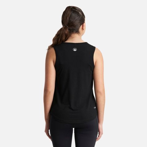 Polera Teen Girl Summit Tank Negro Lippi V24-3