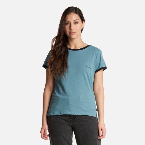 Polera Mujer Haka Celeste Haka Honu-1