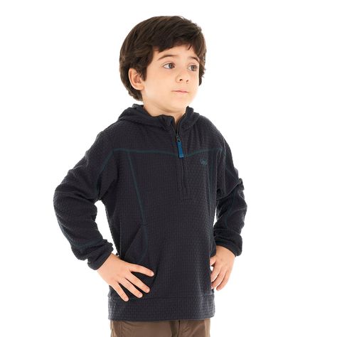 Poleron Niño Saltamontes Nano-F 14 Zip Hoody Azul Marino Lippi-2