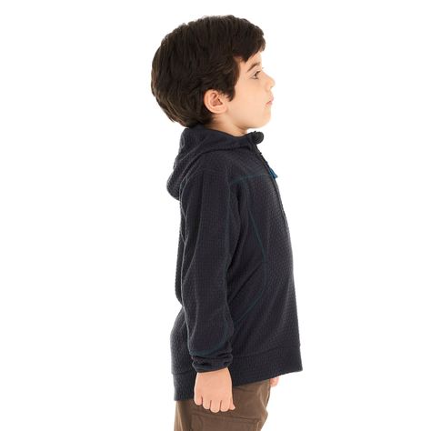 Poleron Niño Saltamontes Nano-F 14 Zip Hoody Azul Marino Lippi-3