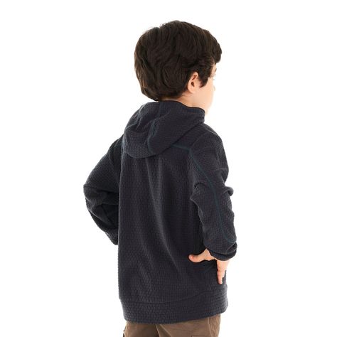 Poleron Niño Saltamontes Nano-F 14 Zip Hoody Azul Marino Lippi-4
