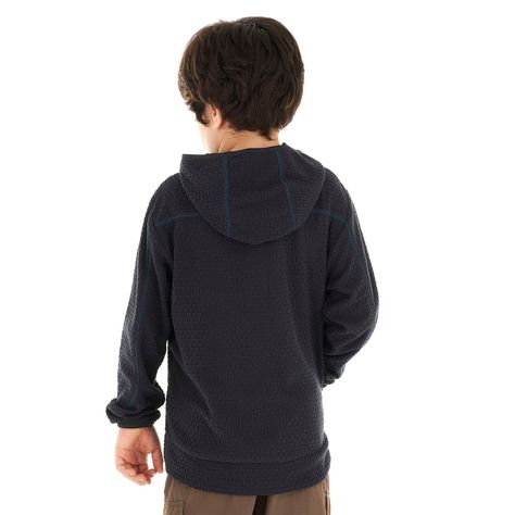 Poleron Niño Saltamontes Nano-F 14 Zip Hoody Azul Marino Lippi-5