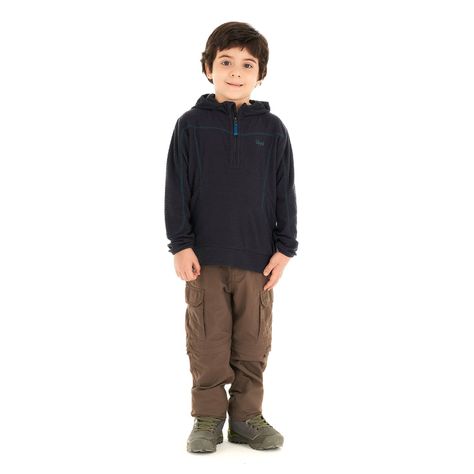 Poleron Niño Saltamontes Nano-F 14 Zip Hoody Azul Marino Lippi-8