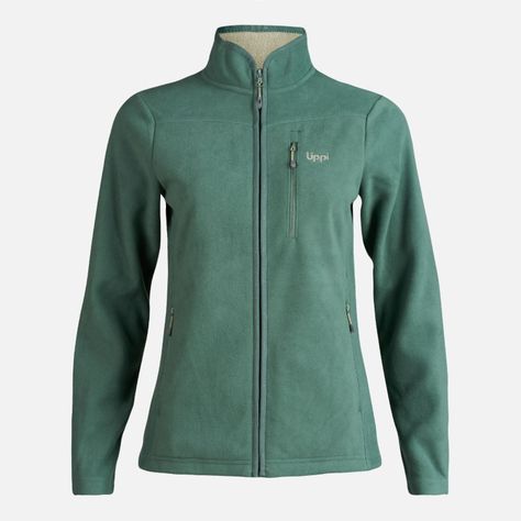 Polar Mujer Paicavi Therm-Pro Jacket Verde Botella Lippi-0