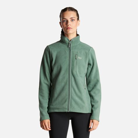 Polar Mujer Paicavi Therm-Pro Jacket Verde Botella Lippi-1
