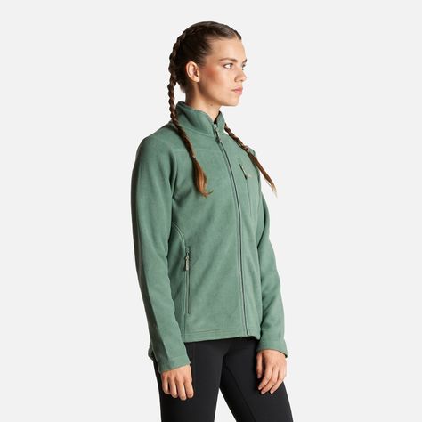 Polar Mujer Paicavi Therm-Pro Jacket Verde Botella Lippi-2