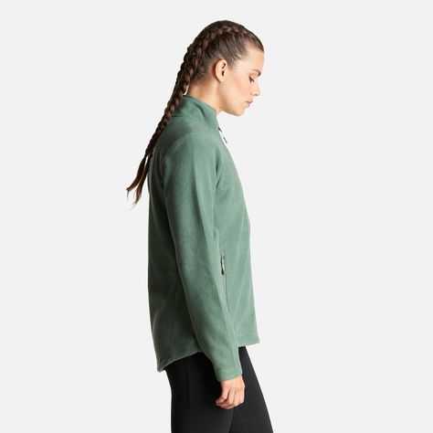 Polar Mujer Paicavi Therm-Pro Jacket Verde Botella Lippi-3