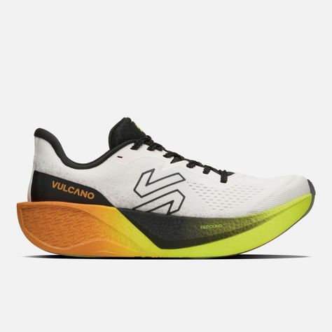 Zapatilla Running Hombre Nazca Blanco / Naranjo-0