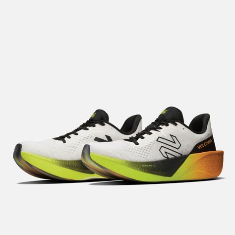 Zapatilla Running Hombre Nazca Blanco / Naranjo-3