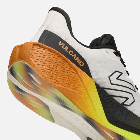 Zapatilla Running Hombre Nazca Blanco / Naranjo-7