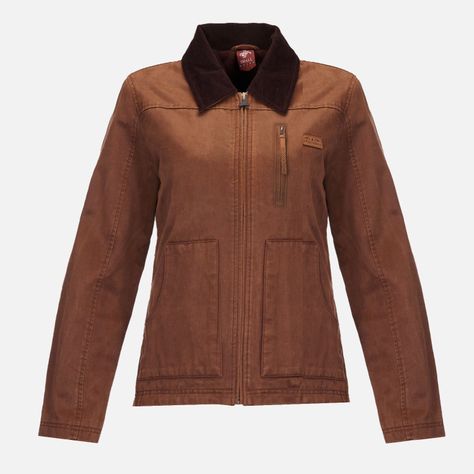 Chaqueta Mujer No-cuero Café Haka Honu-0