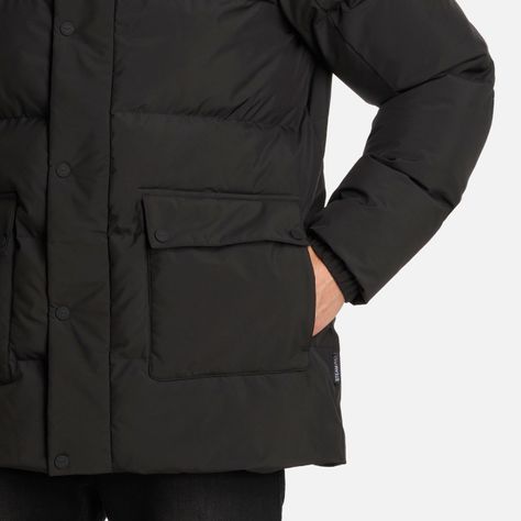 Chaqueta Hombre Long And Warm SteamPro Hoody Negro Lippi I25-5