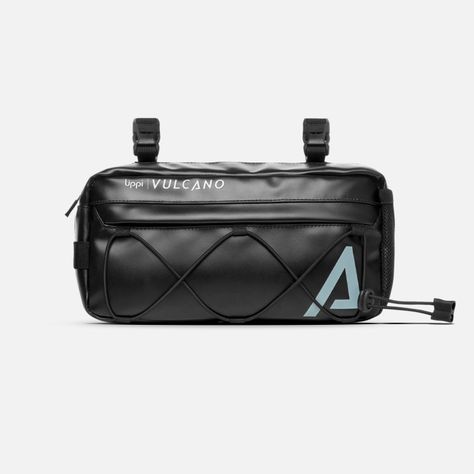 Banano Unisex Vulcano HandleBar Bag Negro Lippi-0