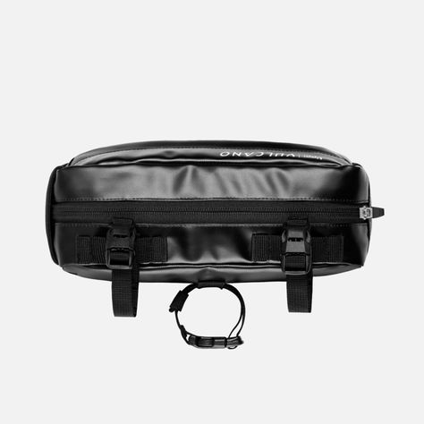 Banano Unisex Vulcano HandleBar Bag Negro Lippi-1