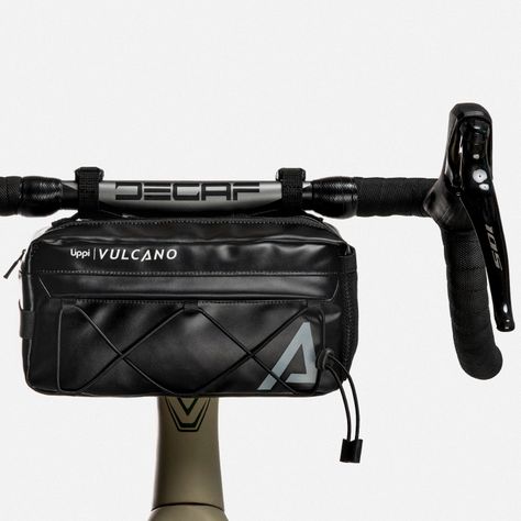 Banano Unisex Vulcano HandleBar Bag Negro Lippi-2