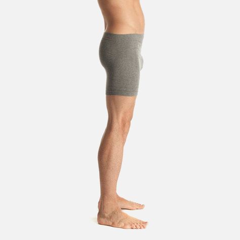 Ropa Interior Hombre Pack Skintec Seamless Boxer Gris Medio y Azul Marino Lippi-3