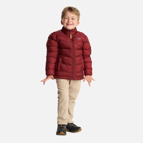 Chaqueta Niño Bewarm Steam-Pro Jacket Burdeo Lippi-4