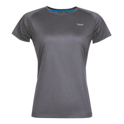 Polera Mujer Core Q-Dry T-Shirt Melange Grafito Lippi-0