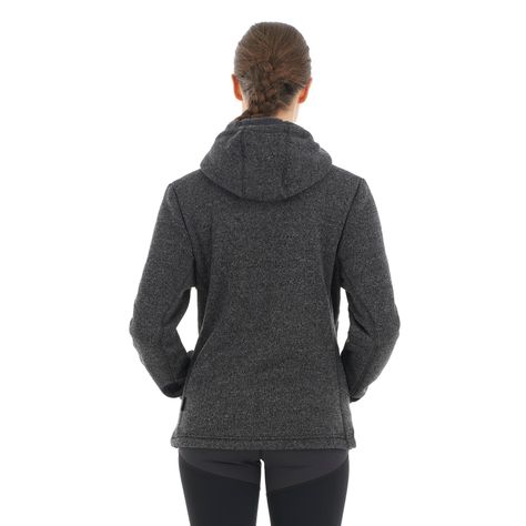 Polar Mujer Sense Blend-Pro Hoody Jacket Melange Negro Lippi-5