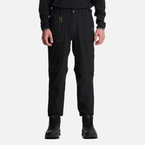 Pantalón Teen Boy Lennox Q-dry Mix-2 Pants Negro Lippi I25-0