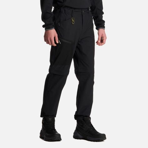 Pantalón Teen Boy Lennox Q-dry Mix-2 Pants Negro Lippi I25-1