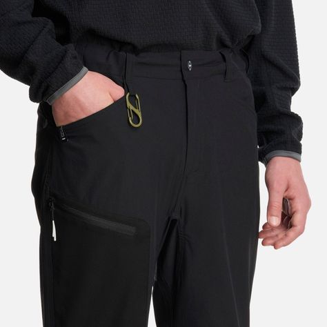 Pantalón Teen Boy Lennox Q-dry Mix-2 Pants Negro Lippi I25-3