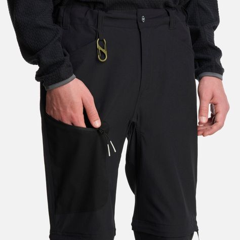 Pantalón Teen Boy Lennox Q-dry Mix-2 Pants Negro Lippi I25-4