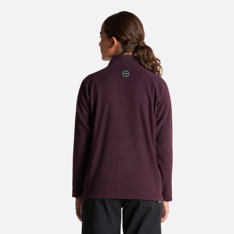 Chaqueta Teen Girl Cold Day Therm-Pro Full Zip Jacket Burdeo Lippi-3