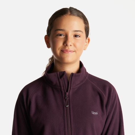 Chaqueta Teen Girl Cold Day Therm-Pro Full Zip Jacket Burdeo Lippi-4