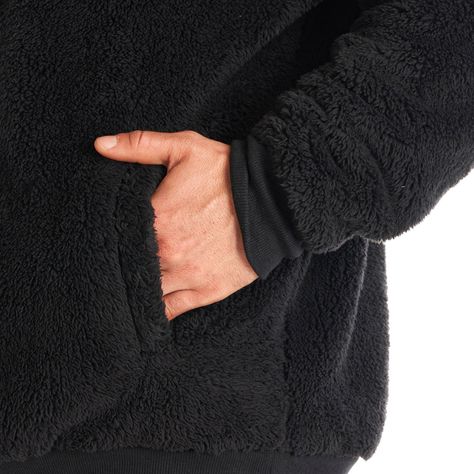 Poleron Hombre Cangur-oso Negro Haka Honu V22-7