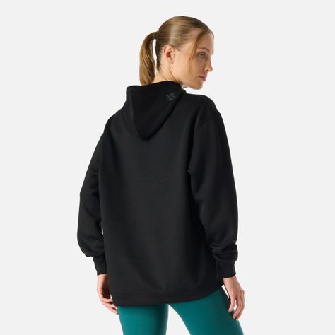 Polerón Mujer Tempo Active Sweatshirt Hoody Negro Vulcano-3