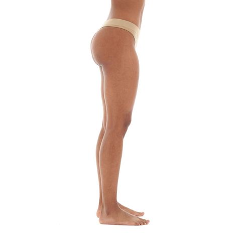 Ropa Interior Mujer Pack Skintec Sport Thong Grafito y Taupe Lippi-3