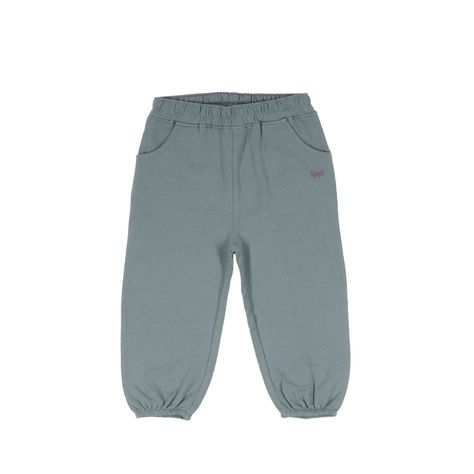 Pantalon Baby Girl Cozy Pants Verde Grisaceo Lippi-0