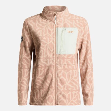 Chaqueta Mujer Macizo Sherpa Pro Jacket Print rosa Lippi-0