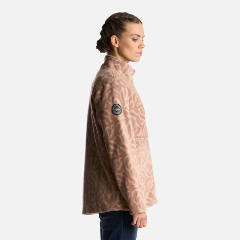 Chaqueta Mujer Macizo Sherpa Pro Jacket Print rosa Lippi-3