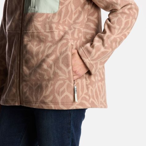 Chaqueta Mujer Macizo Sherpa Pro Jacket Print rosa Lippi-6