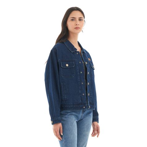 Chaqueta Mujer James Jeans Azul Haka Honu V22-2