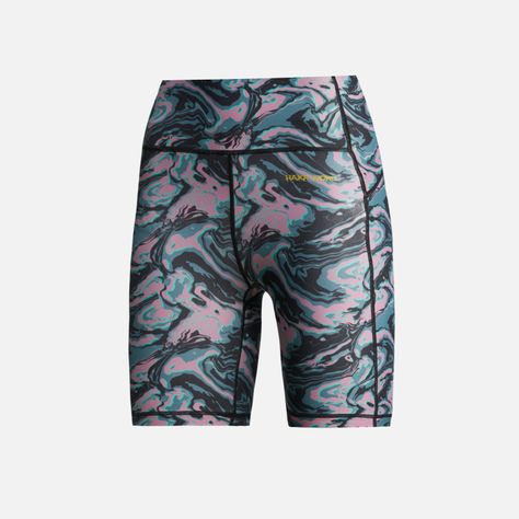 Calza Mujer Coihue Biker Print Petroleo Haka Honu-0