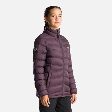 Chaqueta Teen Girl Bewarm Steam-Pro Jacket Morado Oscuro Lippi-2
