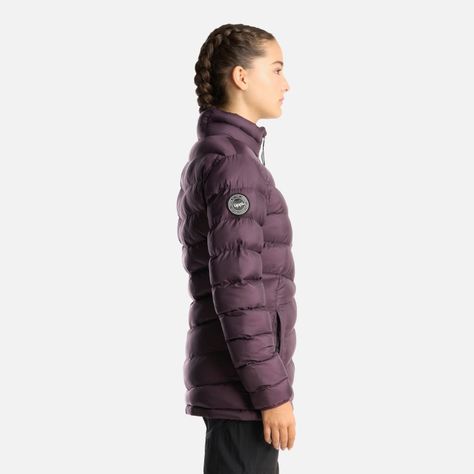 Chaqueta Teen Girl Bewarm Steam-Pro Jacket Morado Oscuro Lippi-3