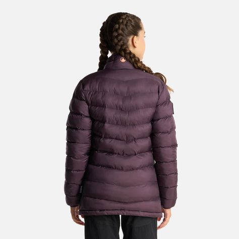 Chaqueta Teen Girl Bewarm Steam-Pro Jacket Morado Oscuro Lippi-4