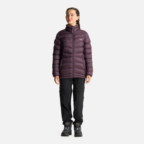 Chaqueta Teen Girl Bewarm Steam-Pro Jacket Morado Oscuro Lippi-7