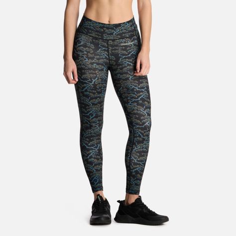 Calza Mujer Coihue Larga Print Negro Haka Honu-0