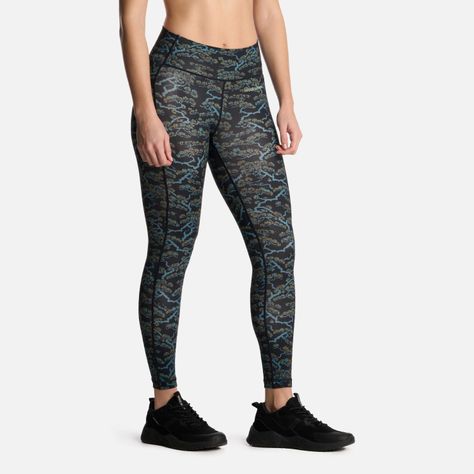 Calza Mujer Coihue Larga Print Negro Haka Honu-1