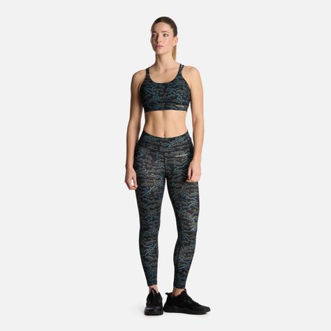 Calza Mujer Coihue Larga Print Negro Haka Honu-3