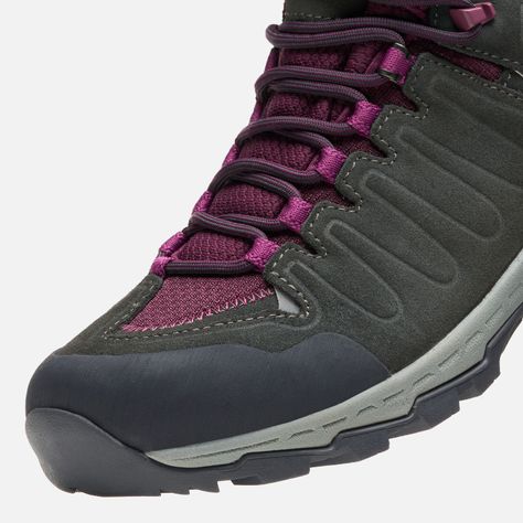 Botín Mujer All Terra Mid Gris / Morado Lippi I25-6