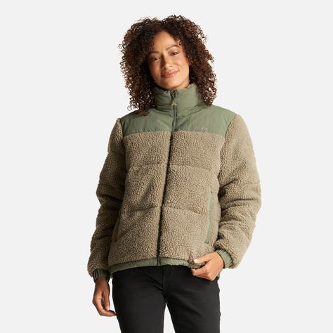 Chaqueta Mujer Bombastic Verde Militar Haka Honu-1