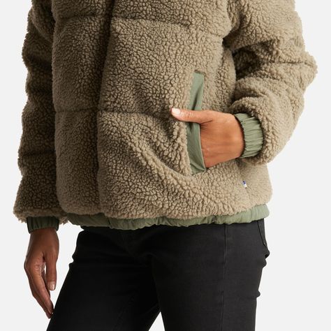 Chaqueta Mujer Bombastic Verde Militar Haka Honu-5
