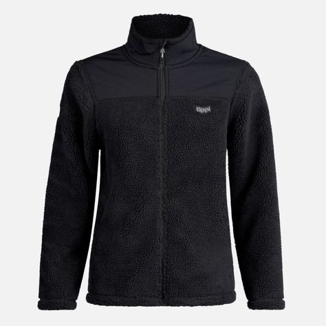 Chaqueta Mujer Glaciar Sherpa Pro Jacket Negro Lippi-0
